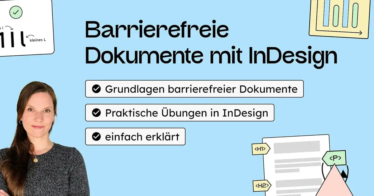 Barrierefreie Dokumente mit InDesign